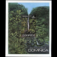 DOMINICA 1981 - Scott# 693 S/S Waterfalls MNH - Dominica (1978-...)