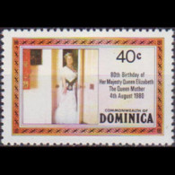 DOMINICA 1980 - Scott# 676 Q.Mother Perf.12 40c MNH - Dominica (1978-...)