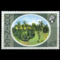 DOMINICA 1978 - Scott# 596A Groves Litho.Opt. 40c MNH - Dominique (1978-...)