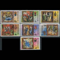 DOMINICA 1977 - Scott# 541-7 Christmas Set Of 7 MNH - Dominica (1978-...)