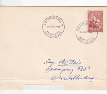G018 Denmark 1951 Cover ,ship Stamp - Storia Postale
