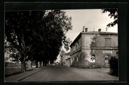 Foto-AK Eppingen, Strassenpartie Am Bahnhof  - Eppingen