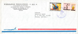 DOMINICAN REP - AIRMAIL 1974 - WIEN/AT / 6282 - Dominicaanse Republiek