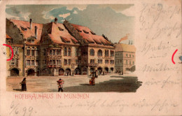 H1542 - Litho München Hofbräuhaus - Muenchen