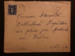 LETTRE Pour La FRANCE TP AIGLON 5F OBL.15-4 1953 EL-KSEUR CONSTANTINE - Lettres & Documents
