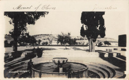 CPA / ISRAEL / JERUSALEM / CARTE PHOTO / MOUNT OF OLIVES - Israele