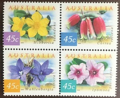 Australia 1999 Coastal Flowers Block MNH - Autres & Non Classés