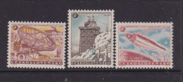 CZECHOSLOVAKIA  - 1957 Geophysical Year Set  Never Hinged Mint - Unused Stamps