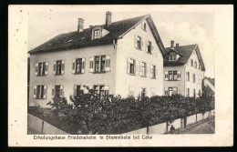 AK Stammheim /Kr. Calw, Erholungshaus Friedensheim Aus Der Vogelschau  - Calw