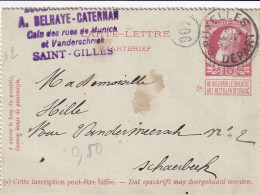 G018 Belgium Bruxelles Early Postal Stationery - Autres & Non Classés