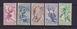 CZECHOSLOVAKIA  - 1958 Sports Events Set  Never Hinged Mint - Unused Stamps