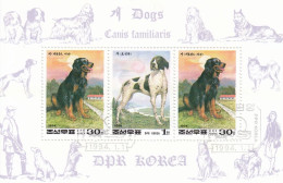 NORTH KOREA 3297,used - Dogs