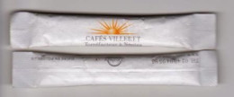 Stick De Sucre, Sugar " Café VILLERET Nantes " (scan Recto-verso) [S267]_Di422 - Sugars