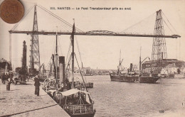 44 - Carte Postale Ancienne De  NANTES  Le Pont Transbordeur - Nantes