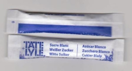 Stick De Sucre Bûchette " TATE LYLE " (scann Recto-verso) [S219]_Di342 - Zucchero (bustine)