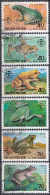 NORTH KOREA 3340-3345,used - Frogs