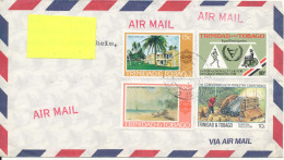 Trinidad & Tobago Air Mail Cover Sent To Germany DDR 14-6-1990 Topic Stamps - Trinidad En Tobago (1962-...)