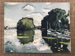  ALBERT MARQUET The Seine Near Poissy  - Malerei & Gemälde