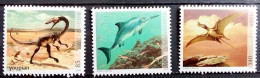 Switzerland 2010, Dinosaur Fossils, MNH Stamps Set - Nuevos