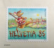 Switzerland 2010, Jimmy Flitz, MNH Single Stamp - Nuovi