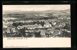 AK Osterode A. H., Teilansicht Mit Kirche  - Osterode