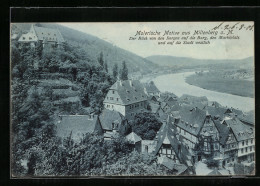 AK Miltenberg A. M., Blickvon Den Bergen Auf Burg Und Stadt  - Miltenberg A. Main