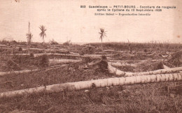 CPA - PETIT-BOURG - Cocotiers De Rougeole Après Le Cyclone Du 12 09 1928 - Edition Boisel - Autres & Non Classés