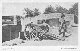 CPA / IRAQ / IRAK / MESOPOTAMIA / A CAPTURED TURKISH GUN - Iraq