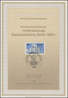 ETB 07/1987 Bauaustellung, Berlin-Kreuzberg - 1e Jour – FDC (feuillets)