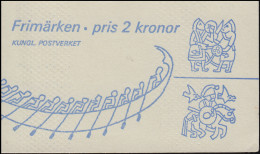 Markenheftchen 15I Bronzematrizen (schwedisch) Briefeschreiben, ** - Non Classificati