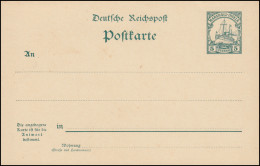 Marshall-Inseln Postkarte P 13 Kolonial-Schiffszeichnung 5/5 Pf, ** Postfrisch - Marshalleilanden