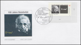 2475 Albert Einstein Relativitätstheorie - Ecke Auf Schmuck-FDC ESSt Berlin - Nobel Prize Laureates