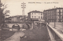 (263) CPA  Oullins  Le Pont Et L' Yzeron - Oullins