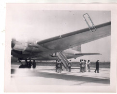 PHOTO AVIATION  AVION DOUGLAS DC4 A CASABLANCA - Aviation