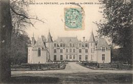 Près Dangé Et Les Ormes * Le Château De La Fontaine * 1906 - Dange Saint Romain