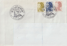 ENV 94 . EUROPA . 67 . Strasbourg . Oblitération . Conseil De L'Europe . 27 04 1985 . - Commemorative Postmarks