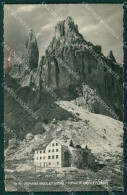 Trento Pozza Di Fassa Cai Rifugio Vajolet ABRASA Foto Cartolina KV3012 - Trento