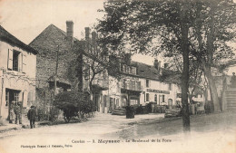 FRANCE - Corrèze - Meyssac - Le Boulevard De La Poste - Hôtel Et Café Gramat - Animé - Carte Postale Ancienne - Autres & Non Classés