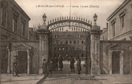 N°592 W -cpa Chalons Sur Saône -caserne Carnot- - Barracks