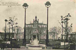 94 - Alfortville - La Mairie Et Le Nouveau Square - Correspondance - CPA - Voir Scans Recto-Verso - Alfortville