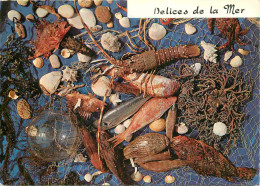 Recettes De Cuisine - Fruits De Mer - Délices De La Mer - Gastronomie - CPM - Voir Scans Recto-Verso - Recettes (cuisine)