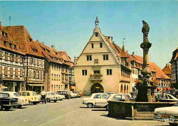 Automobiles - Obernai - La Fontaine Sainte Odile - La Halle Aux Blés - Carte Neuve - CPM - Voir Scans Recto-Verso - Voitures De Tourisme