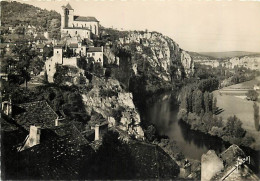 46 - Saint Cirq Lapopie - Vue Générale - Mention Photographie Véritable - Carte Dentelée - CPSM Grand Format - Carte Neu - Saint-Cirq-Lapopie