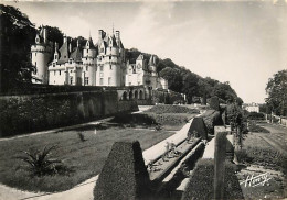 37 - Rigny-Ussé - Le Château - Les Terrasses Et Les Jardins - Mention Photographie Véritable - Carte Dentelée - CPSM Gra - Autres & Non Classés