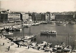 13 - Marseille - Le Vieux Port - Animée - Bateaux - CPSM Grand Format - Voir Scans Recto-Verso - Alter Hafen (Vieux Port), Saint-Victor, Le Panier