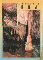 Pologne - Jaskinia Raj - Komora Zlomisk. Sala Stalaktytowa - Multivues - Grottes Souterraines - Spéléologie - Voir Timbr - Pologne