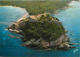 83 - Bormes Les Mimosas - Le Fort De Bregançon - La Plage De CabassonVue Aérienne - CPM - Voir Scans Recto-Verso - Bormes-les-Mimosas