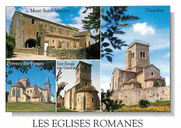 71 - Saone Et Loire - Les Eglises Romanes - Multivues - Flamme Postale - CPM - Voir Scans Recto-Verso - Other & Unclassified