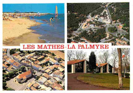 17 - La Palmyre - Multivues - Plage - Forêt - École De Voile - Trémière - Singe - Flamants Roses - CPM - Voir Scans Rect - Les Mathes