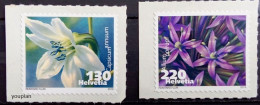 Switzerland 2013, Flowers, MNH Stamps Set - Ongebruikt